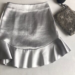 H&M silver mini in size 2